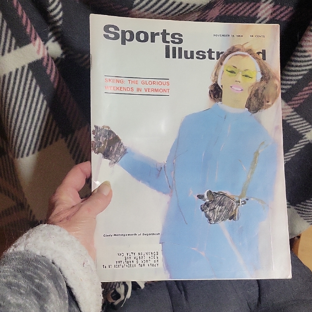 Sports Illustrated Swim Magazine with Blue and White Cover